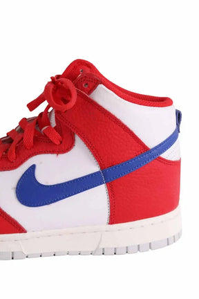 Baskets Nike Rouge en Cuir