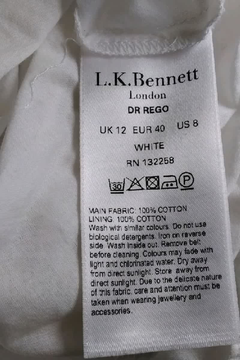 Maxi LK Bennett  Blanc