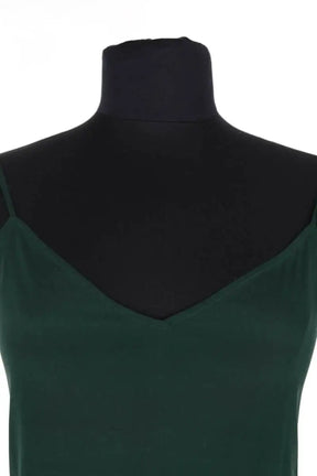 Top sans manche Diane Von Furstenberg Vert en Soie