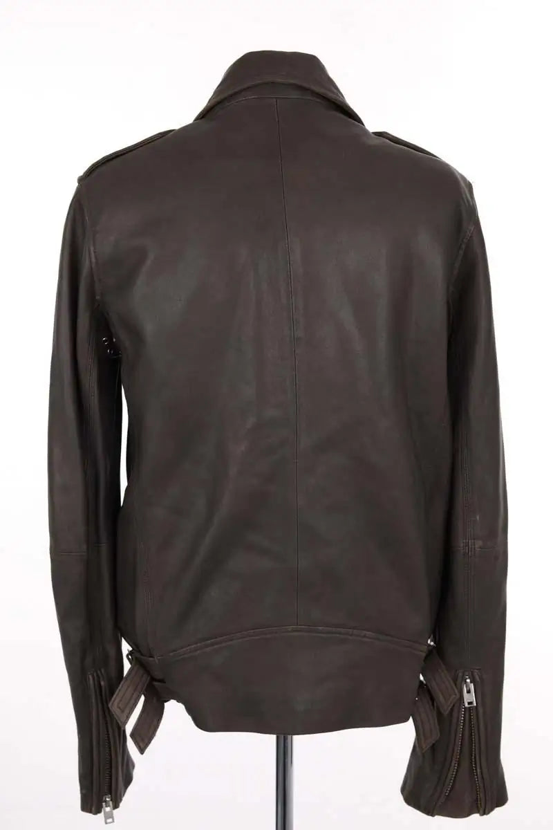 Veste Iro Marron en Cuir