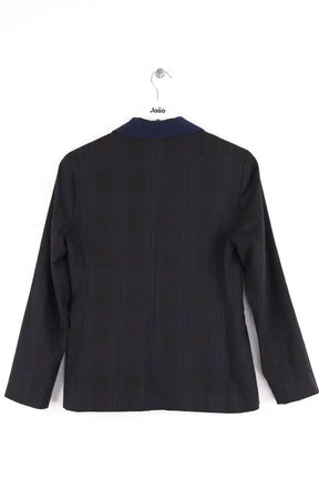 Blazer Maje Bleu en Synthétique