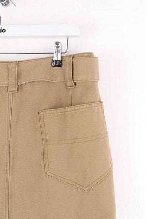 Jupe Soeur Beige en Coton