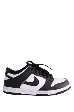 Baskets Nike Dunk Noir en Cuir