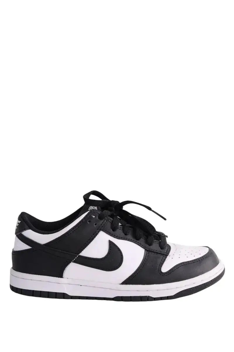 Baskets Nike Dunk Noir en Cuir