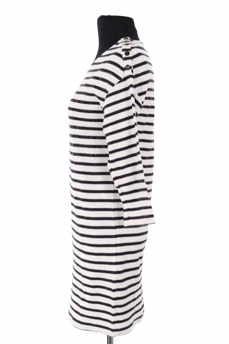 Robe Maje Blanc en Coton