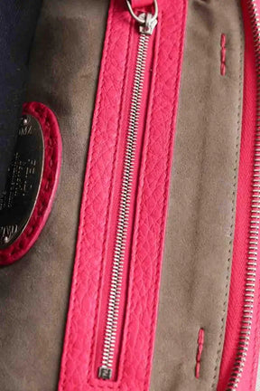 Sac à main Fendi Adèle Selleria Rose en Cuir