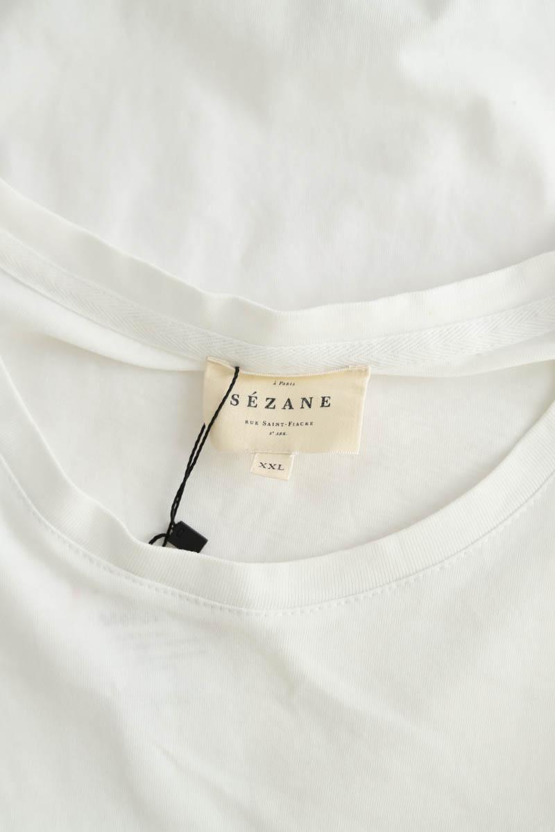 T-shirts Sézane  Blanc