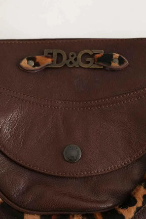 Sac porté épaule Dolce & Gabbana  Marron