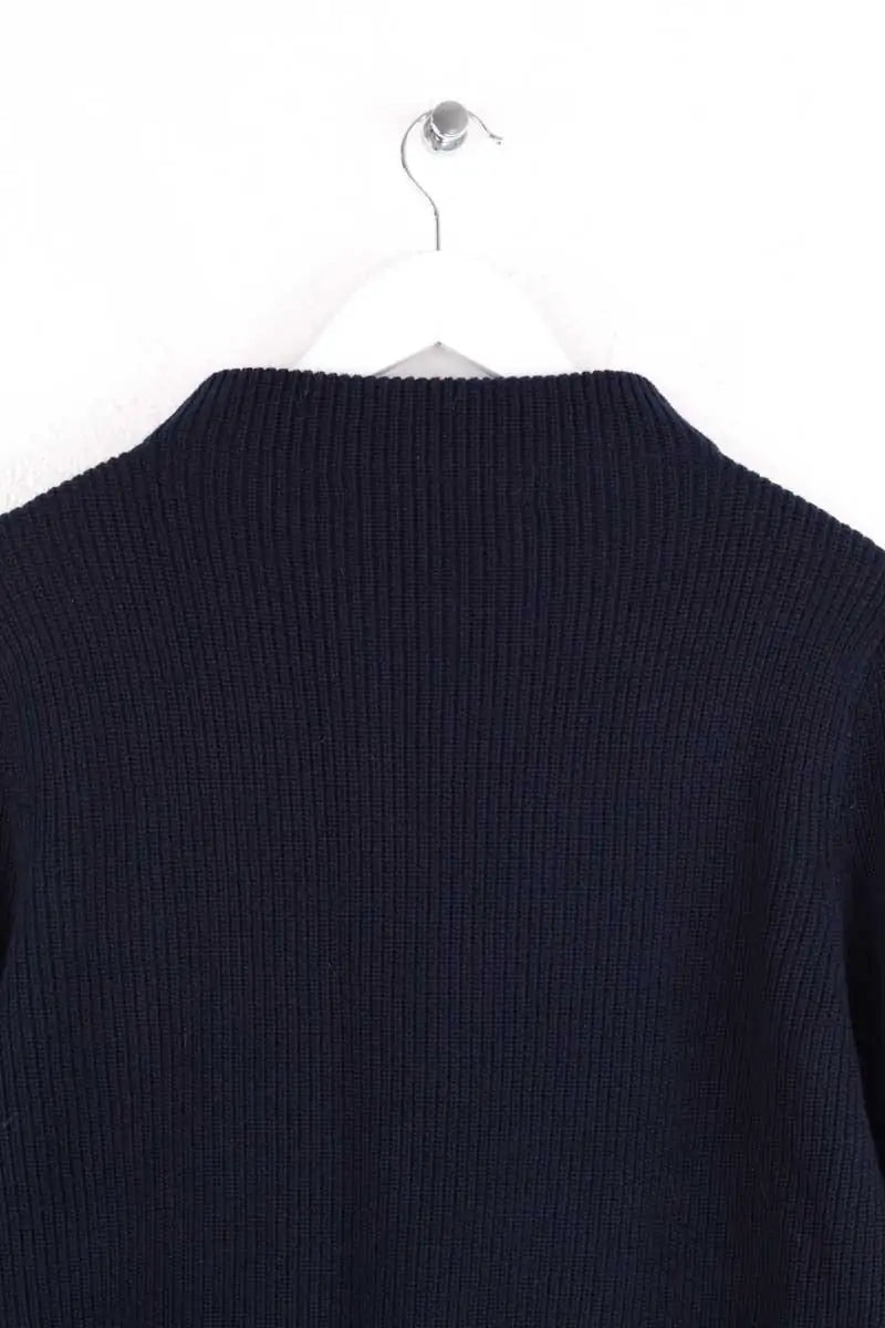 Pull col montant Natan Marine en Laine