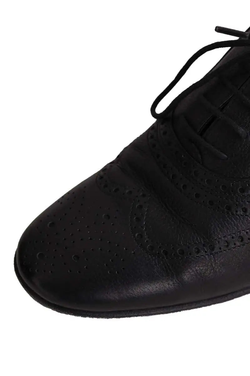 Chaussures à lacets Fratelli Rossetti Noir en Cuir