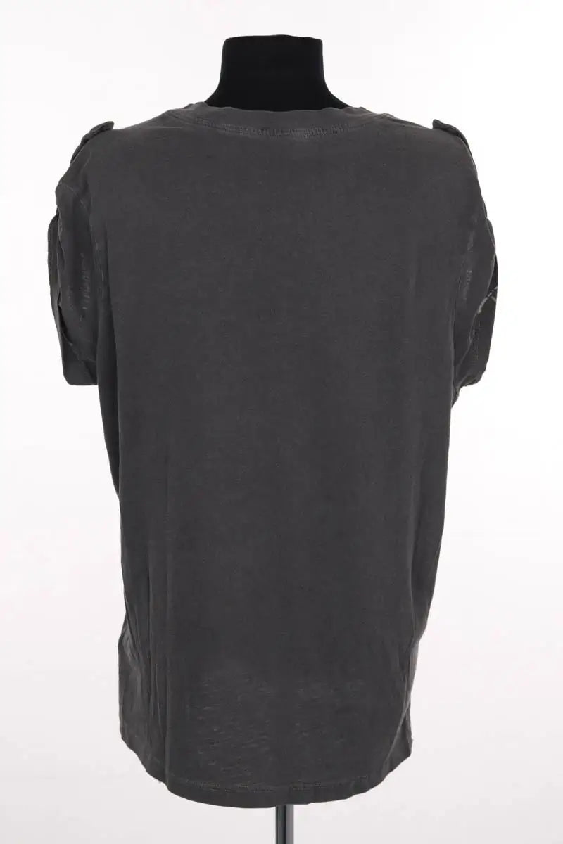 T-shirt Zadig & Voltaire Gris en Coton