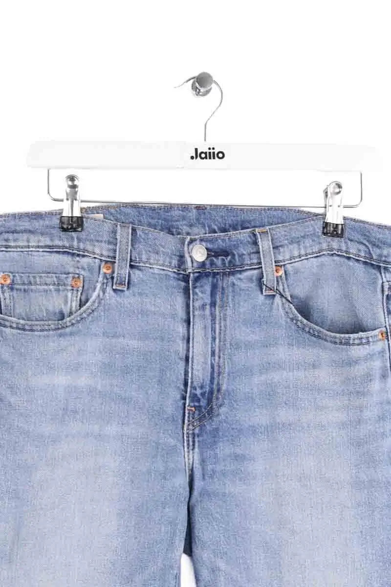 Jean droit Levi's 502 Bleu en Coton