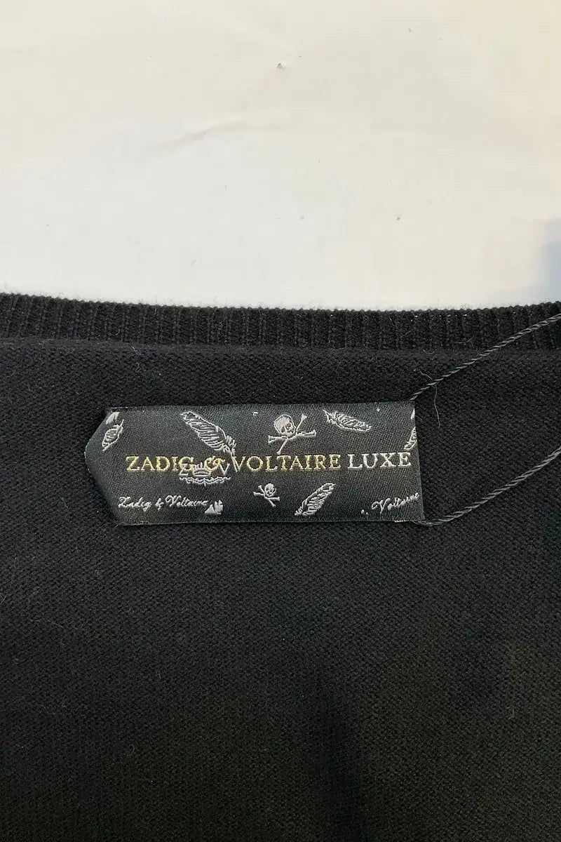 Cardigan Zadig & Voltaire Noir en Coton