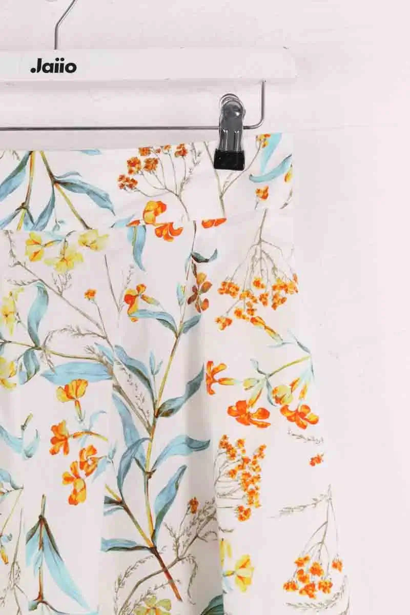 Jupe Tara Jarmon Jeanette Blanc en Coton