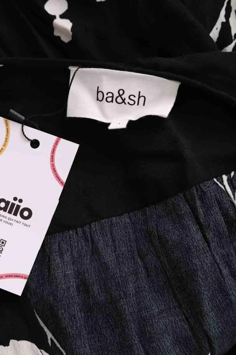 Robe Ba&Sh Noir en Viscose