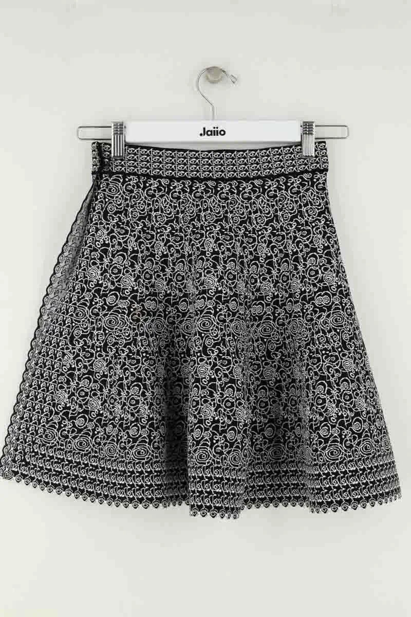 Jupe Alaïa Noir en Viscose