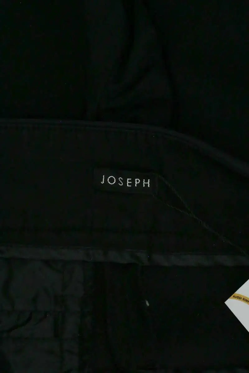 Pantalon Joseph Noir en Coton