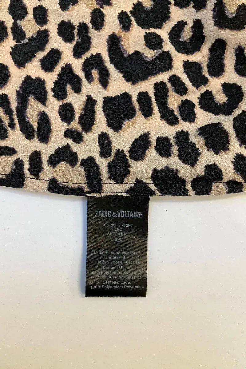 Top sans manche Zadig & Voltaire Beige en Viscose
