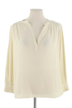 Blouse Masscob Blanc en Coton, taille S - Seconde Main