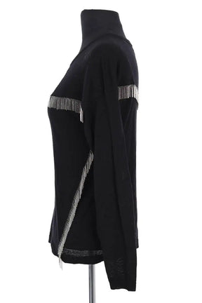 Pull Maje Noir en Laine