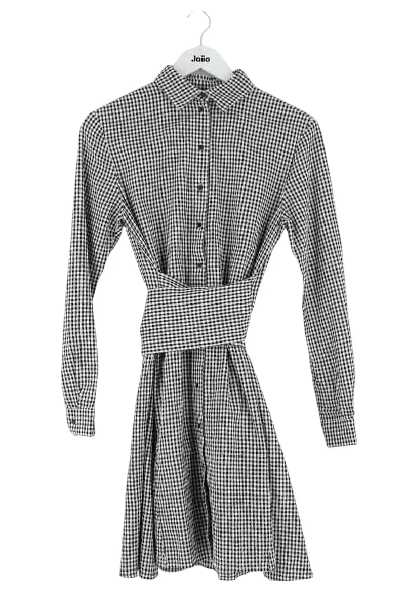 Robe Maje Noir en Coton, taille S - Seconde Main