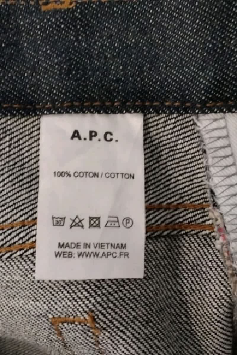 Jean slim APC  Marine