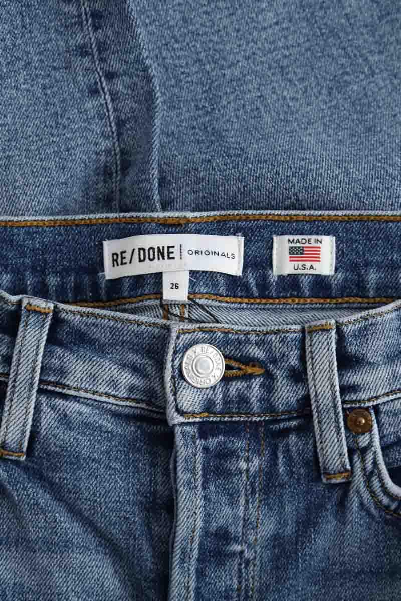 Jean droit RE/DONE  Bleu