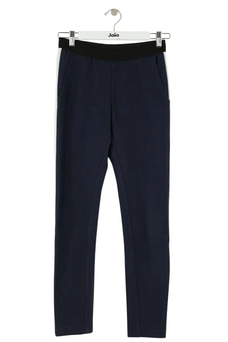 Pantalon slim Maje Bleu en Synthétique, taille S - Seconde Main