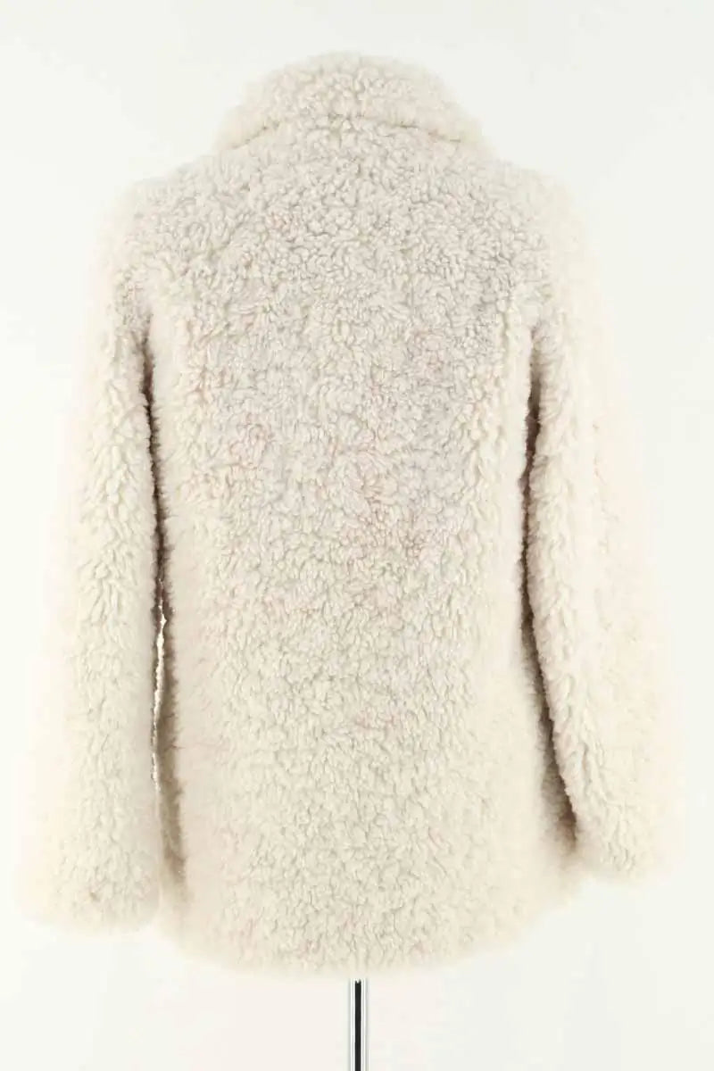 Manteau Zadig & Voltaire Blanc en Synthétique