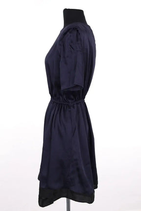 Robe Claudie Pierlot Bleu en Synthétique