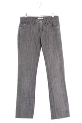 Jean droit Sandro Anthracite en Coton, taille M - Seconde Main