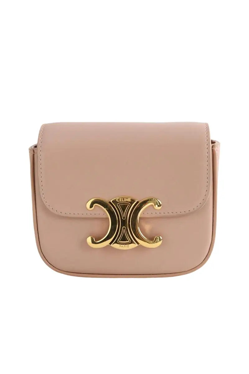Mini sac Celine Mini Claude Beige en Cuir - Seconde Main