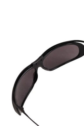 Lunettes de soleil Gucci Noir en Métal