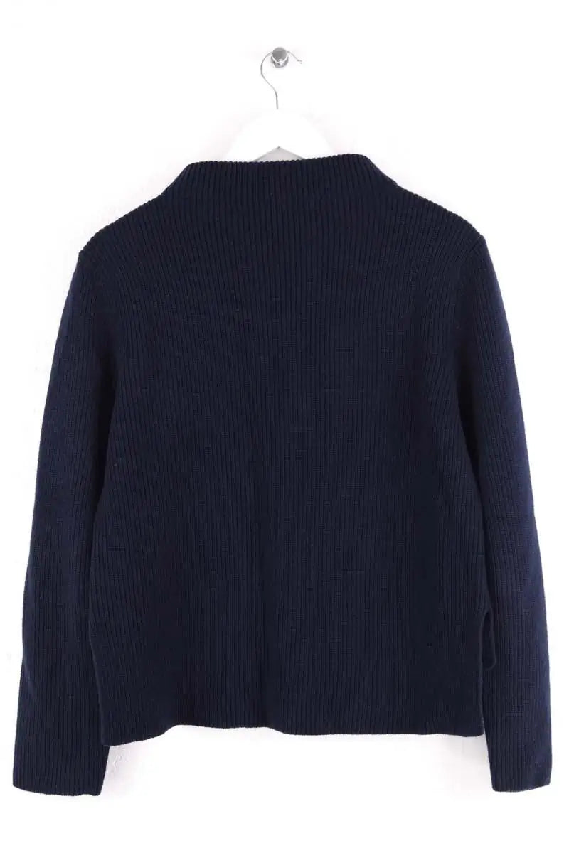 Pull col montant Natan Marine en Laine