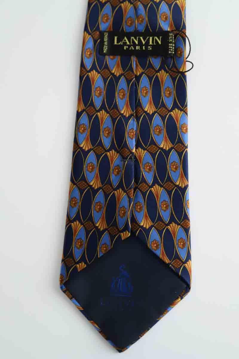 Cravate Lanvin  Bleu