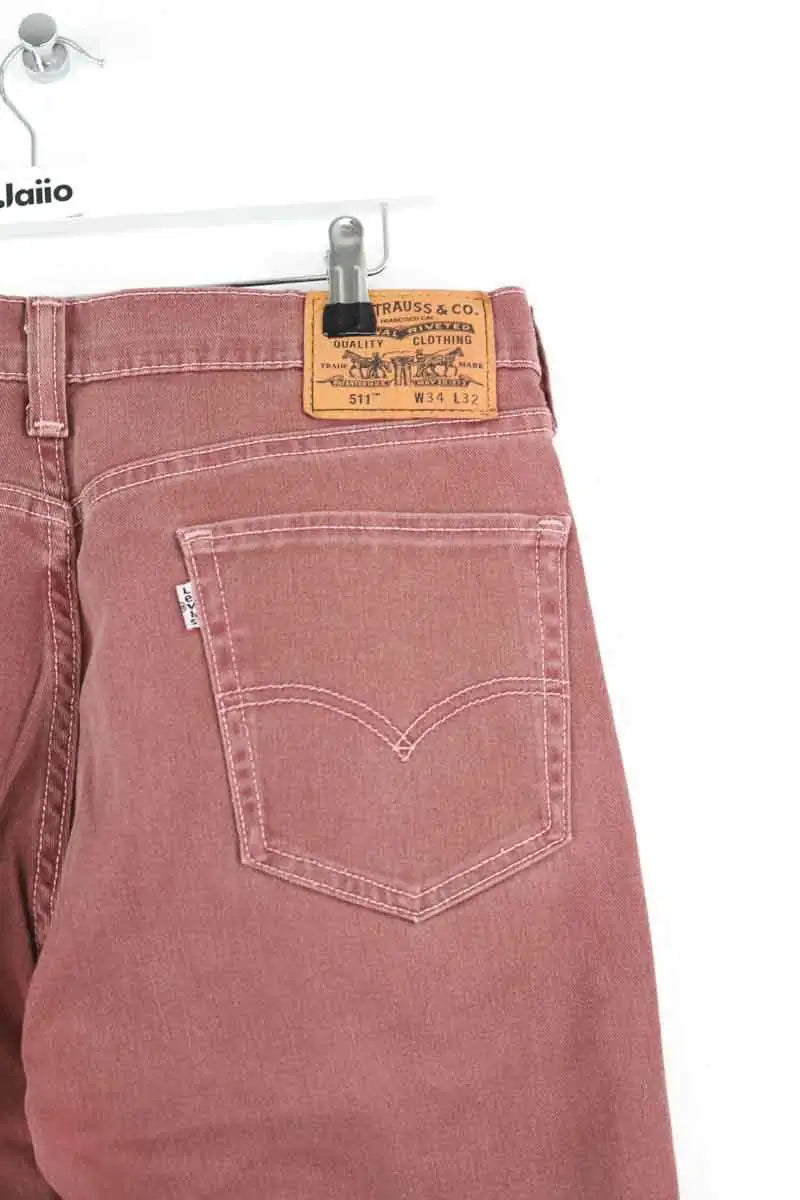 Jean slim Levi's Other Bordeaux
