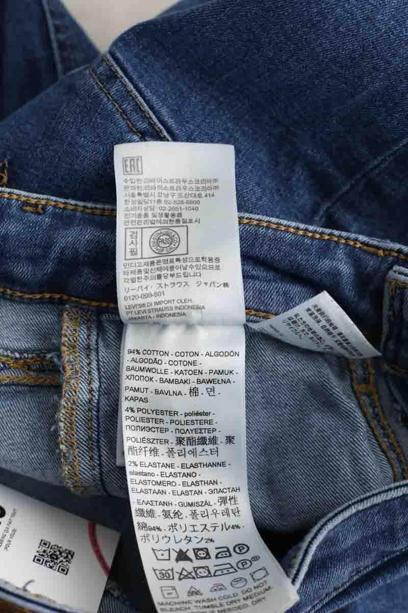 Jean slim Levi's 721 Bleu