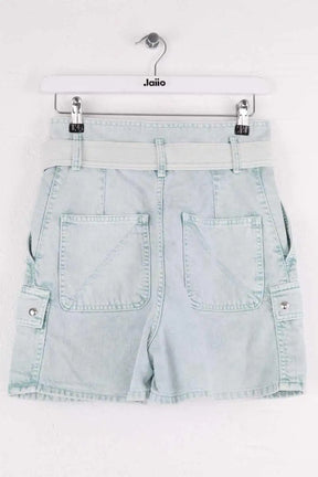 Short Iro Turquoise en Coton
