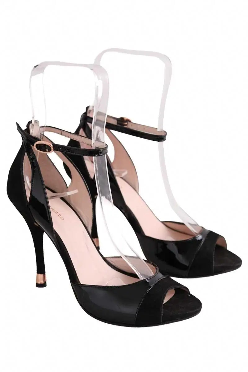 Talons Repetto Noir en Polyester