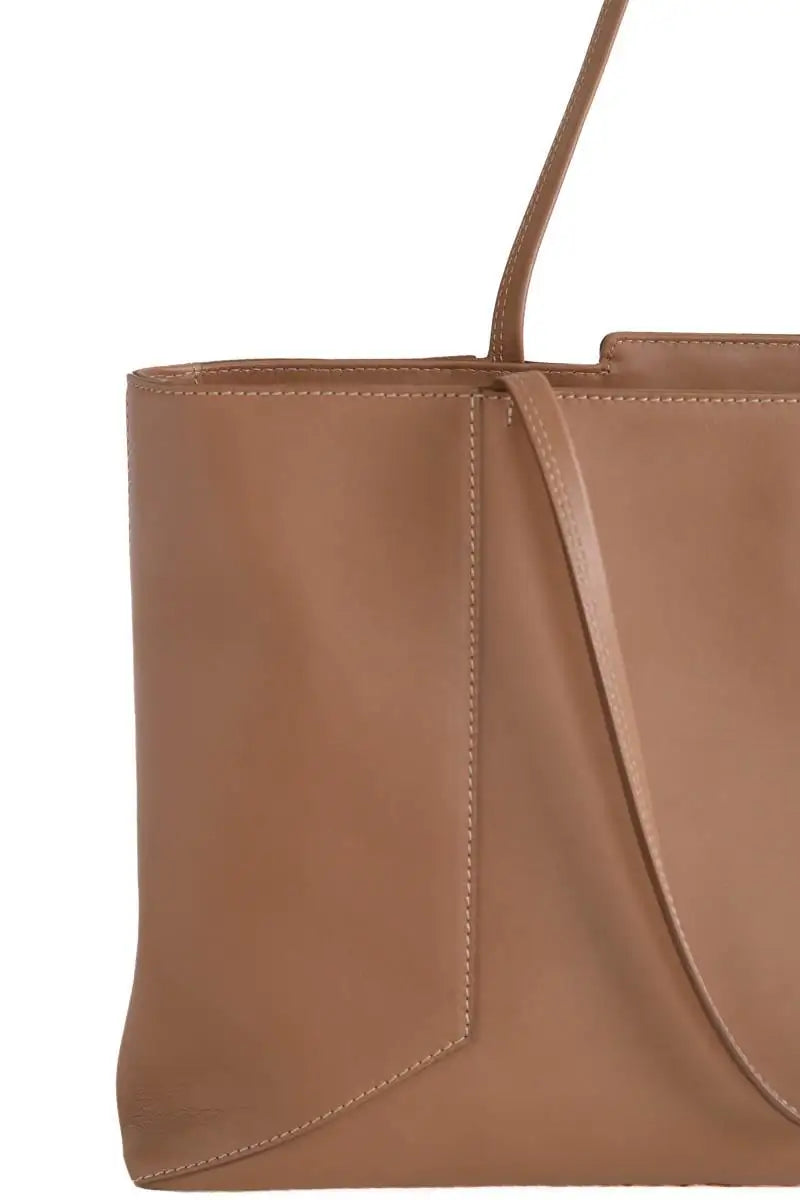 Cabas Lancel Marron en Cuir