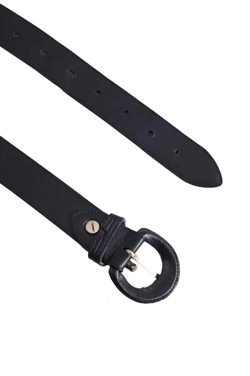 Ceinture en cuir Longchamp Marine en Cuir