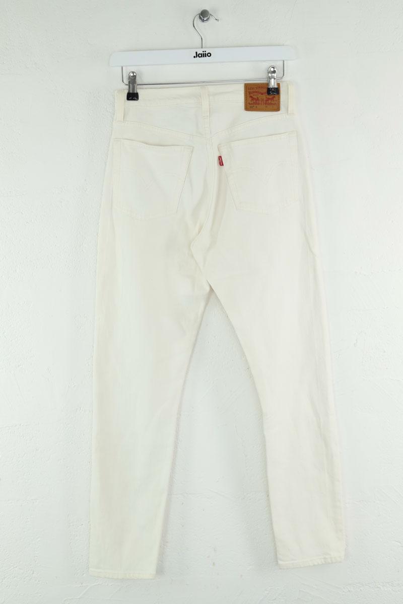 Slim Levi's 501 Blanc