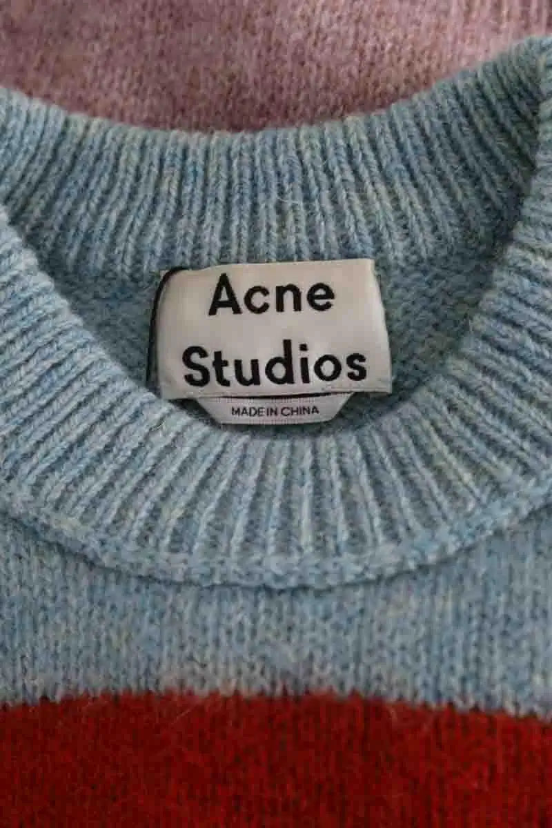 Pull Acne Studios Multicolore en Laine