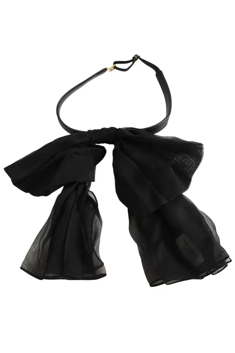 Collier Saint Laurent  Noir