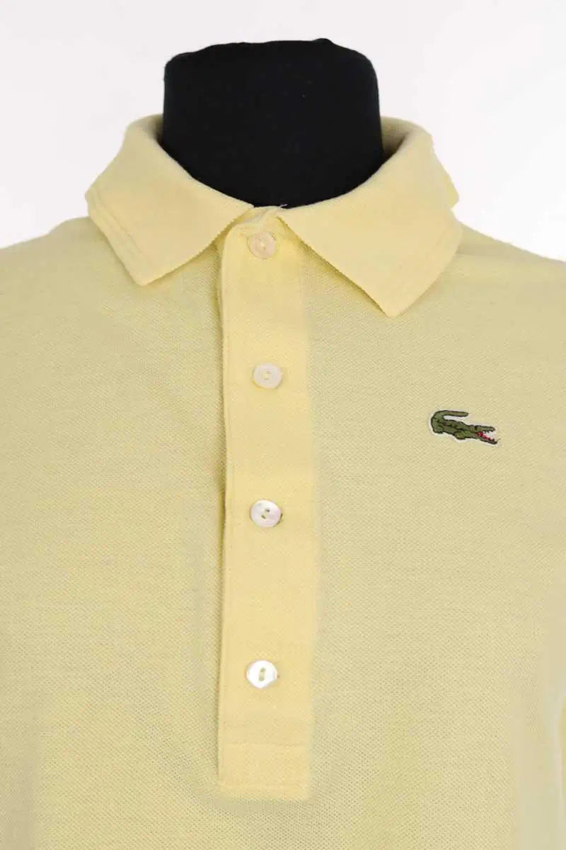 Polo slim fit Lacoste Jaune en Coton