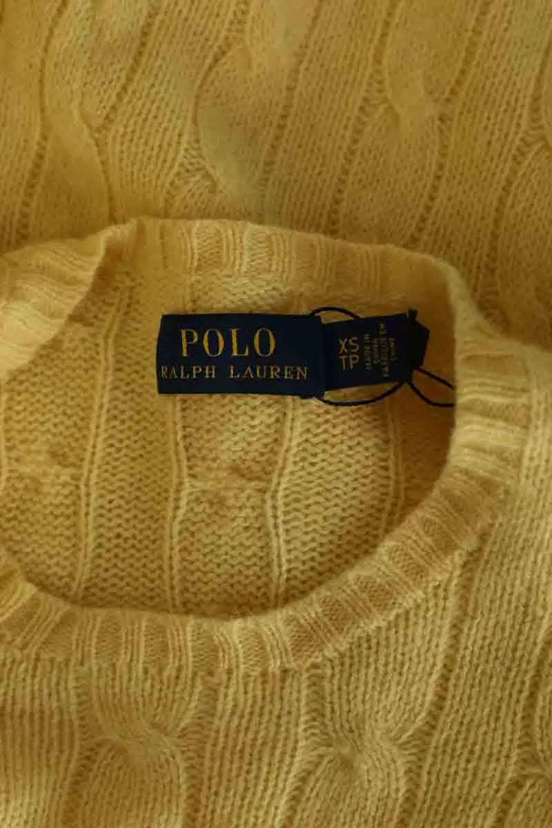 Pull Ralph Lauren Jaune en Laine