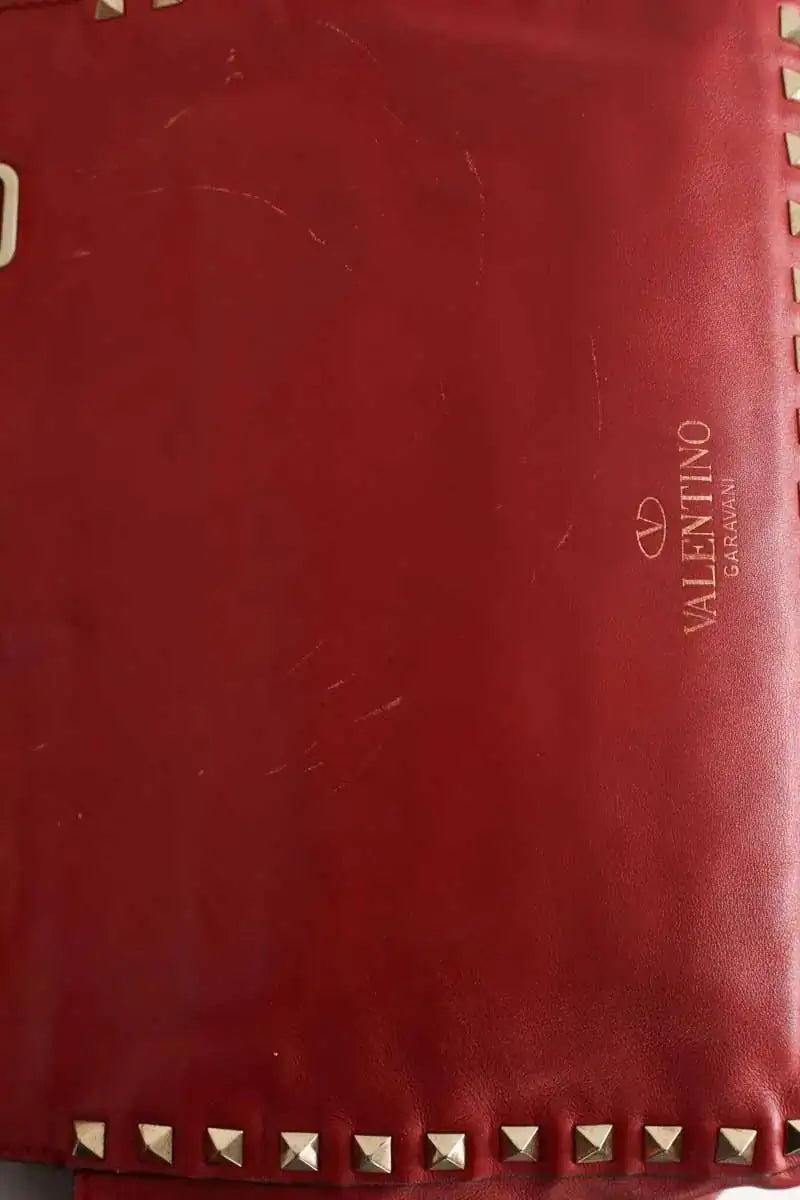 Sacs à bandoulière Valentino Rockstud Rouge