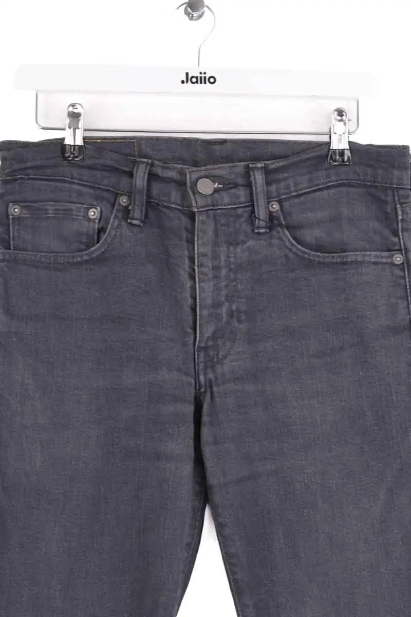 Jean droit Levi's 501 Anthracite en Coton