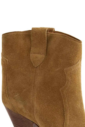 Boots Isabel Marant Étoile Camel en Daim