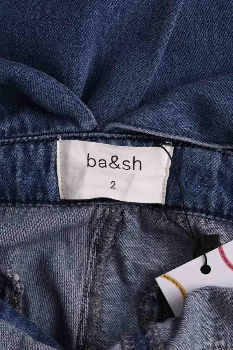 Combinaison Ba&Sh Bleu en Coton